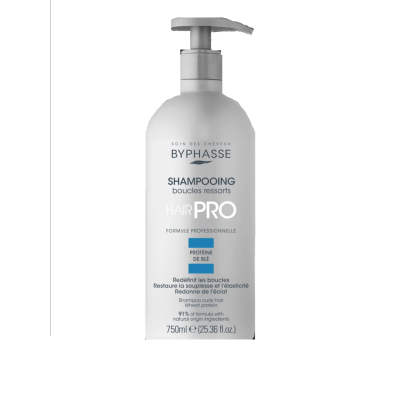 Σαμπουάν Μαλλιών για Μπούκλες Byphasse Sampooing Boucles Ressorts Hair Pro 750ml
