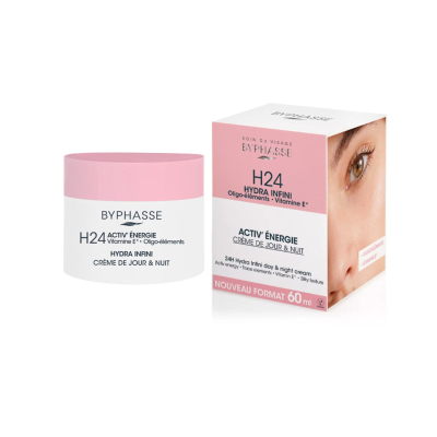 Ενυδατική Κρέμα Προσώπου Byphasse 24h Hydra Infinity Day and night Cream 60ml