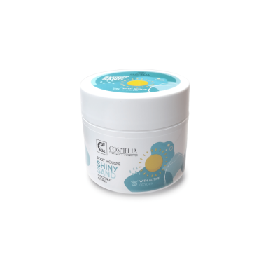 Body Mousse Ενεργού Οξυγόνου Cosmelia Shiny Sand με Καρύδα, Κίτρο και Shimmer 200ml