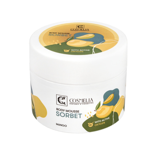 Body Mousse Ενεργού Οξυγόνου Cosmelia Sorbet με Μάνγκο 200ml