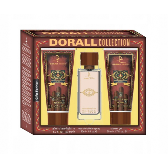Ανδρικό Σετ Δώρου Dorall Collection Cuban Dream Αφρόλουτρο 50ml / Afet Shave Balm 50ml / Άρωμα 30ml