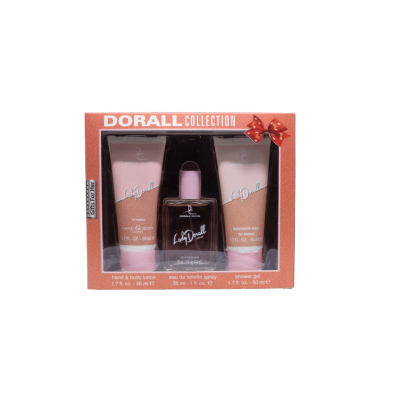 Σετ Δώρου Dorall Collection Lady Dorall (shower gel 50ml / άρωμα 30ml /  hand & body lotion 50ml)