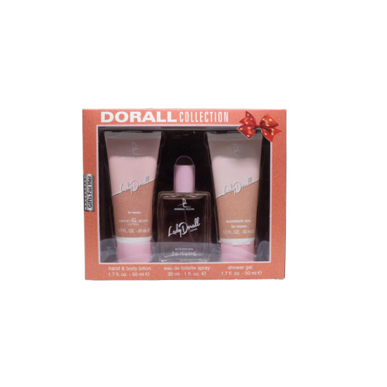 Σετ Δώρου Dorall Collection Lady Dorall (shower gel 50ml / άρωμα 30ml /  hand & body lotion 50ml)