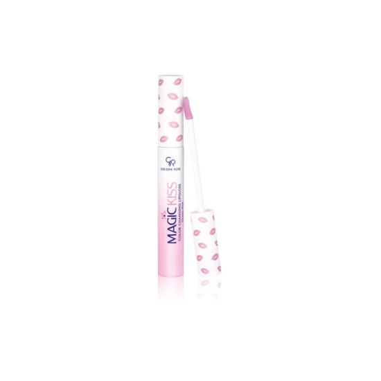 Lipgloss Χειλιών Magic Kiss Color Changing Lipgloss Golden Rose 10ml