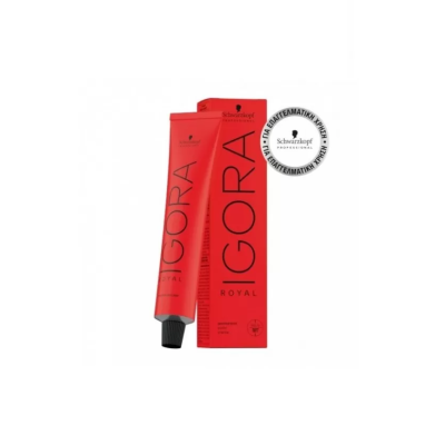 Βαφή μαλλιών Schwarzkopf Igora Royal Νο 8-46 Ξανθό ανοιχτό μπέζ μαρόν 60ml