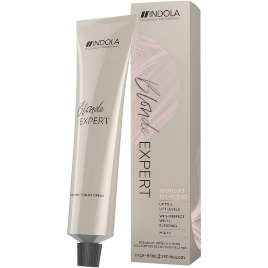 Indola Profession Blonde Expert No 100.27+ Ξανθό Περλέ Βιολέ Ενισχυμένο βαφή Μαλλιών 60ml