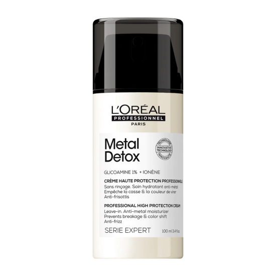 Κρέμα Μαλλιών Υψηλής Προστασίας Leave-in L'Oreal Professionnel Serie Expert Metal Detox 100ml