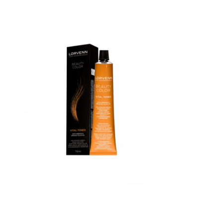Βαφή μαλλιών Lorvenn Beauty Color No 8.34 (Ξανθό Ανοιχτό Ντορέ Χάλκινο) 70ml
