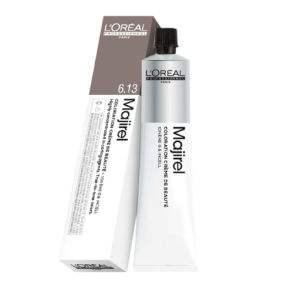 Βαφή μαλλιών LOreal Professionnel Majirel  Νο 6.13 Ξανθό Σκούρο Σαντρέ Ντορέ 50ml