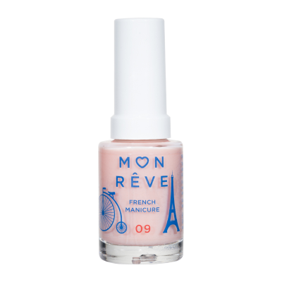 Βερνίκι Νυχιών για Γαλλικό Μανικιούρ MON REVE 09 Beigue Sheer 13ml
