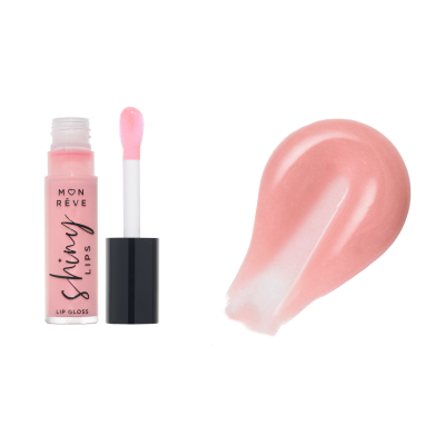 Ενυδατικό Lip Gloss Χειλιών Mon Reve Shiny Lips Νο 02 Volumizing 8ml