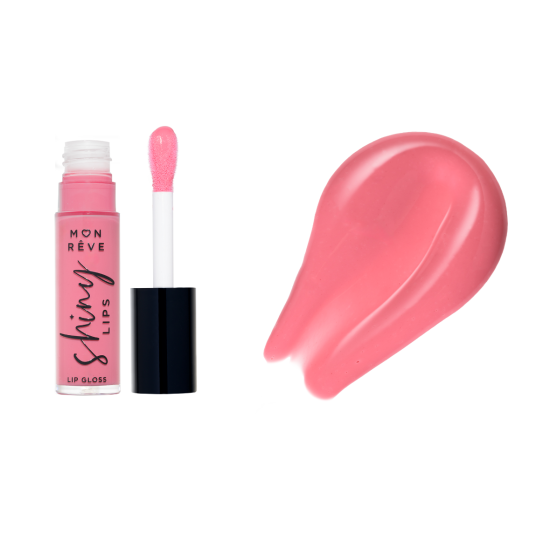 Ενυδατικό Lip Gloss Χειλιών Mon Reve Shiny Lips Νο 03 Nude 8ml