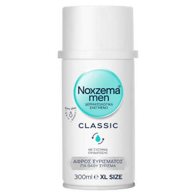 Αφρός Ξυρίσματος για Βαθύ Ξύρισμα NOXZEMA Sensitive Red 300ml