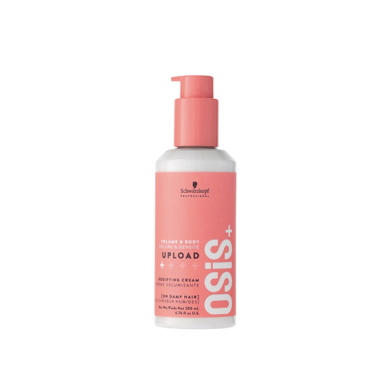 Kρέμα που Ενισχύει το Σώμα Mαλλιών Schwarzkopf Professional Osis+ Upload Bodyfying Cream 200ml