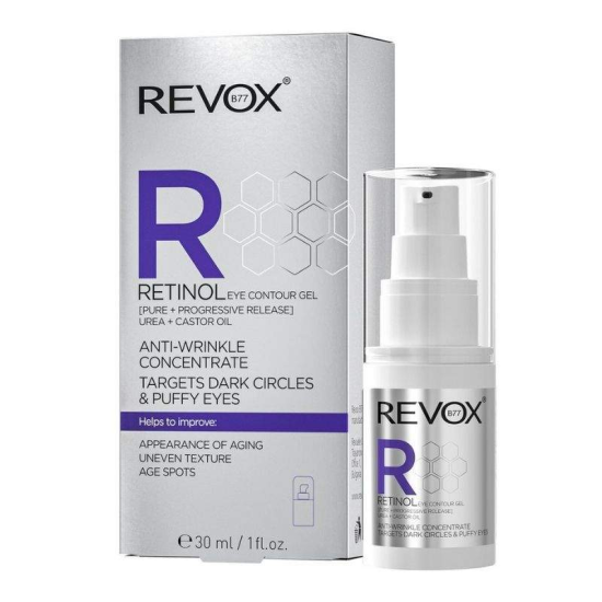 Αντιρυτιδικό Gel Ματιών με Ρετινόλη REVOX Retinol Eye Gel 30ml