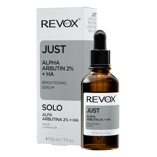 Ορός Προσώπου για Λάμψη REVOX Alpha Arbutin 2% + HA 30ml