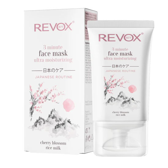 Μάσκα Προσώπου για Ενυδάτωση REVOX Japanese Routine Face Mask 3 Minute Ultra Moisturizing 30ml