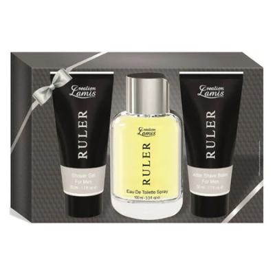 Ανδρικό Σετ Δώρου Ruler Creation Lamis Αφρόλουτρο 50ml / After Shave Balm 50ml / Άρωμα 100ml