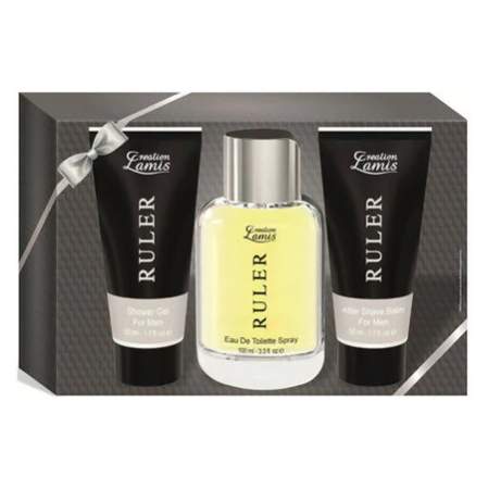 Ανδρικό Σετ Δώρου Ruler Creation Lamis Αφρόλουτρο 50ml / After Shave Balm 50ml / Άρωμα 100ml