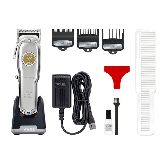 Κουρευτική Μηχανή Ασημένια WAHL Cordless Senior Metal Edition Zero-Gap Blades