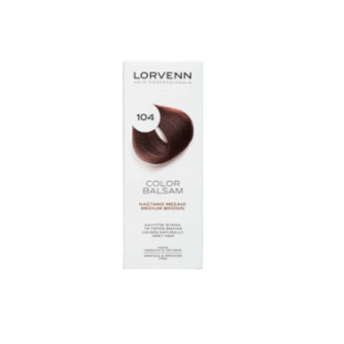 Lorvenn Color Balsam Naturelles  ν.104  Καστανό Μεσαίο 60ml