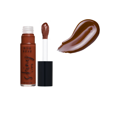 Ενυδατικό Lip Gloss Χειλιών Mon Reve Shiny Lips Νο 14 Salted Caramel 8ml