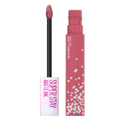 Υγρό κραγιόν με Ματ Τελείωμα Maybelline Super Stay Matte Ink No 395 Birthday Besties