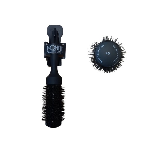 Βούρτσα Μαλλιών Ισιώματος Monifil Ceramic+Ionic Nano Technology 45mm 