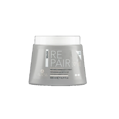 Μάσκα Μαλλιών Αναδόμησης με Κερατίνη Alama Repair Mask 500ml