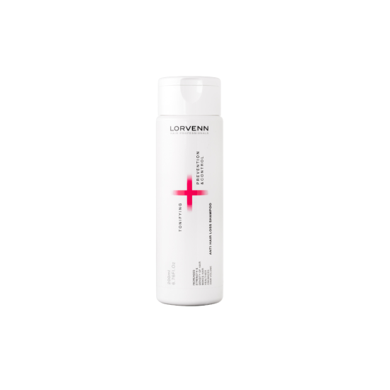 ΣΑΜΠΟΥΑΝ ΚΑΤΑ ΤΗΣ ΤΡΙΧΟΠΤΩΣΗΣ LORVENN TONIFYING + PREVENTION & CONTROL HAIR LOSS SHAMPOO 200ml 
