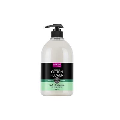 Κρεμοντούς Σώματος Farcom Arlem Cotton Flower Άνθη Βαμβακιού 1000ml 