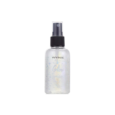Setting Spray για Πρόσωπο και Σώμα με Λευκού Χρώματος Shimmer WYNIE Glow Luminous 80ml