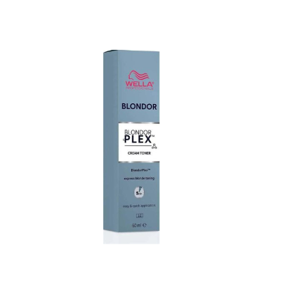 Κρέμα Τόνωσης για Ξανθά Μαλλιά Wella Professionals Blondor Plex Cream Toner No  /86 Ultra Cool Booster 60ml