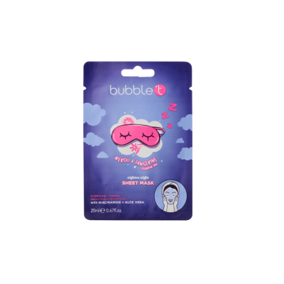 Μάσκα Προσώπου Neroli & Tangerine με Αλόη Βέρα & Νιασιναμίδη Bubble T  20ml