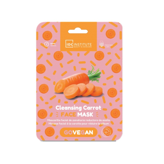Mάσκα Προσώπου για Καθαρισμό  IDC INSTITUTE Carrot Mask For Oily Skin