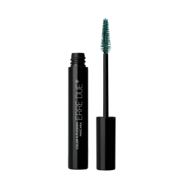 Μάσκαρα Ματιών σε Πετρόλ Χρώμα Erre Due Color X-plosion Mascara No 202 Petrol