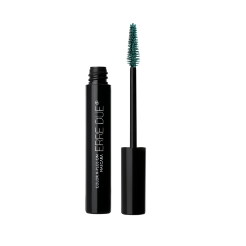 Μάσκαρα Ματιών σε Πετρόλ Χρώμα Erre Due Color X-plosion Mascara No 202 Petrol