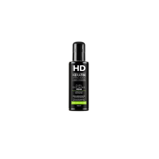 Kρέμα Φορμαρίσματος για Σγουρά Μαλλιά FARCOM HD Keratin Amino Acids Curl Defining Cream 150ml