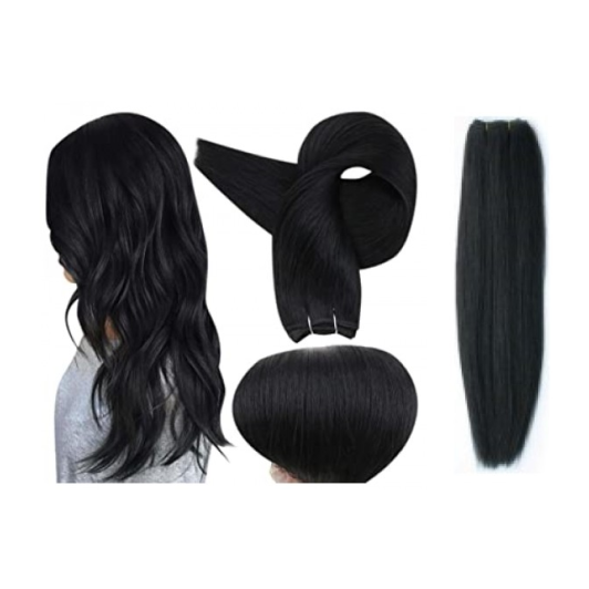 Τρέσα Ίσια Forever Beauty Human Hair Remy Weft Color No 1 100 x 60cm 100gr (47905)