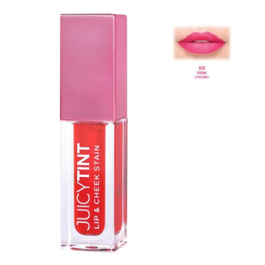 Tint για Χείλη και Μάγουλα Golden Rose Juicy Tint Lip & Cheek Stain No 02 Pink Crush