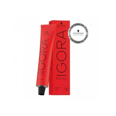 Βαφή μαλλιών Schwarzkopf Igora Royal Νο 7-76  Ξανθό Μεσαίο Χάλκινο Μαρόν 60ml