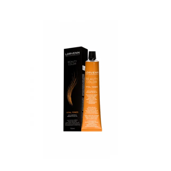 Βαφή μαλλιών Lorvenn Beauty Color No 8.07 Φυσικό Ανοιχτό Ξανθό Καφέ 70ml