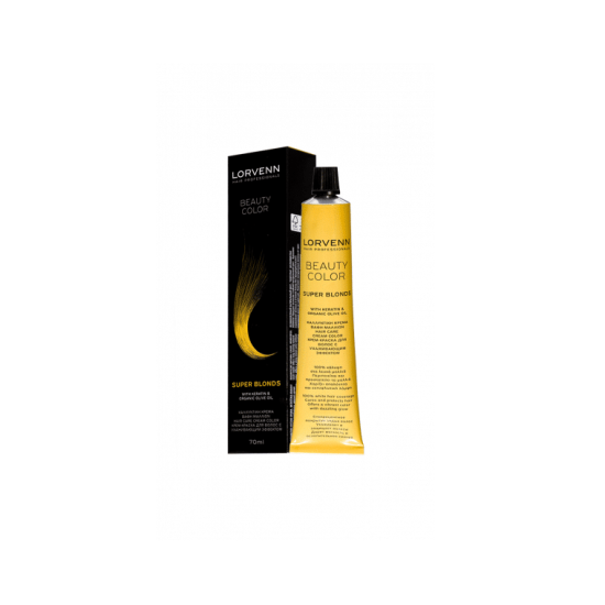 Βαφή μαλλιών Lorvenn Beauty Color No 1001 (Super Blond Σαντρέ) 70ml