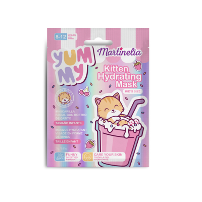 Παιδική Μάσκα Προσώπου για Ενυδάτωση Martinelia Yummy Kitten Face Hydrating Mask