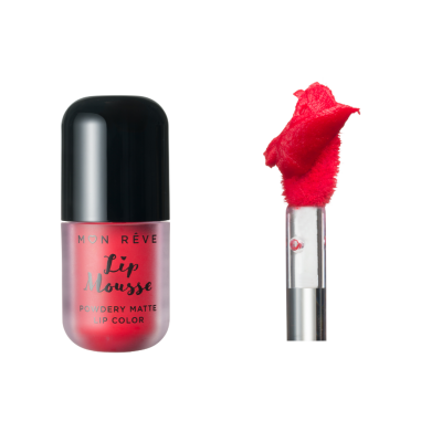 Κρεμώδες Ματ Κραγιόν με Υφή Πούδρας Mon Reve Lip Mousse No 02 Bali
