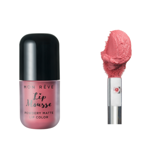 Κρεμώδες Ματ Κραγιόν με Υφή Πούδρας Mon Reve Lip Mousse No 05 Florence