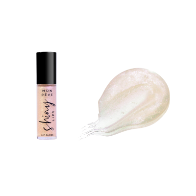 Ενυδατικό Lip Gloss Χειλιών Mon Reve Shiny Lips Νο 08 Pearl 8ml