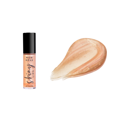Ενυδατικό Lip Gloss Χειλιών Mon Reve Shiny Lips Νο 10 Gold 8ml