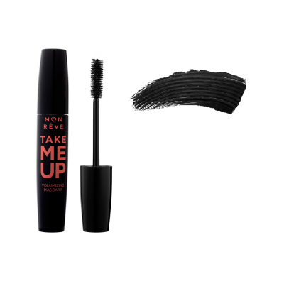 Μάσκαρα Για Όγκο MON REVE Take ME Up 01 Black 12ml