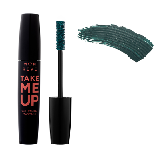 Μάσκαρα Για Όγκο MON REVE Take ME Up 04 Emerald 12ml